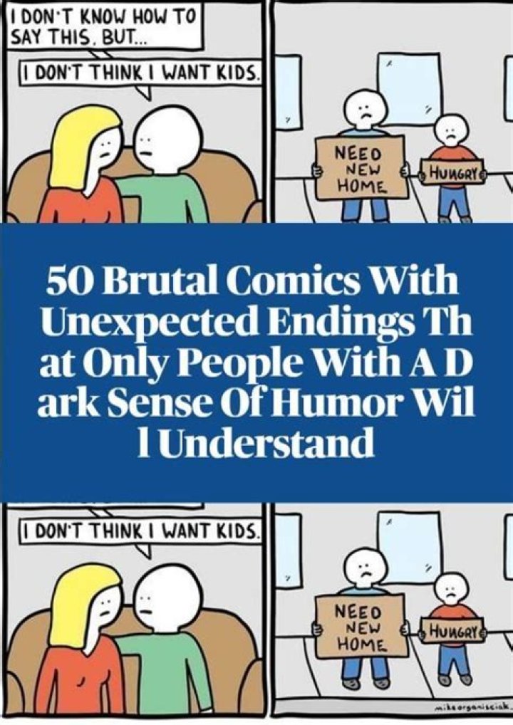 10+ Brutal Comics With Unexpected Endings That Only People With A Dark Sense Of Humor Will