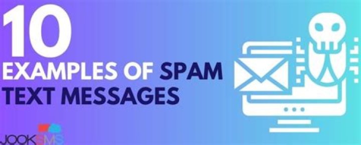 10 Examples of Spam Text Messages All You Need To Know JookSMS
