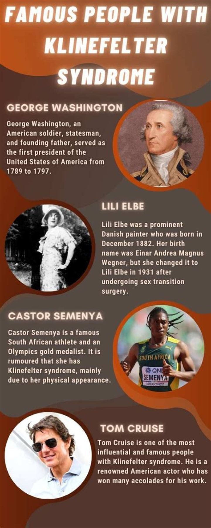 10 famous people with Klinefelter syndrome you probably didn't know about