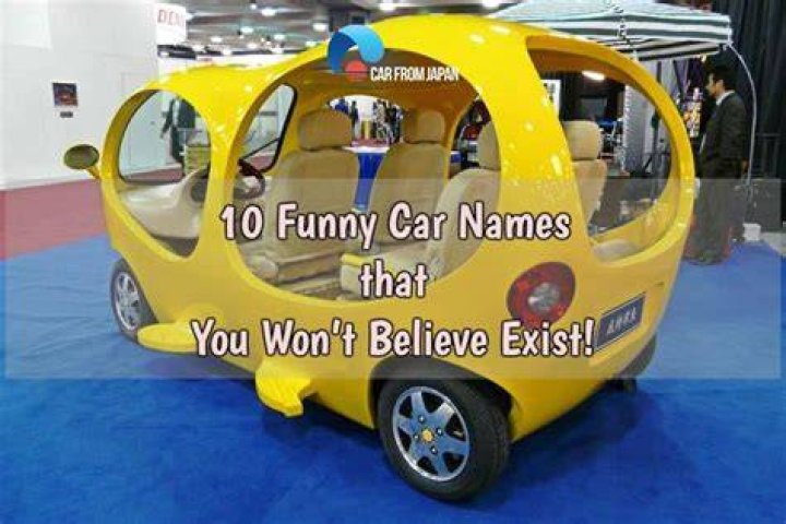 10 Funny Car Names that You Won&rsquo;t Believe Exist