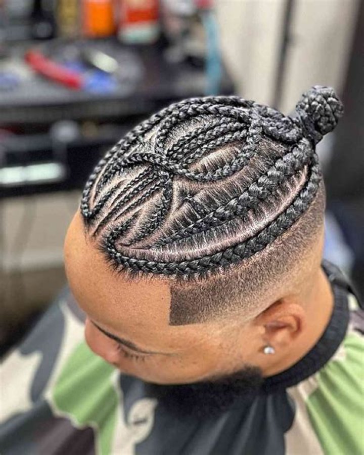 10+ Man Braids With Fade Fashion Style