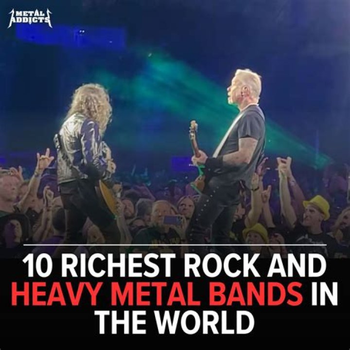 10 Richest Rock And Heavy Metal Bands In The World