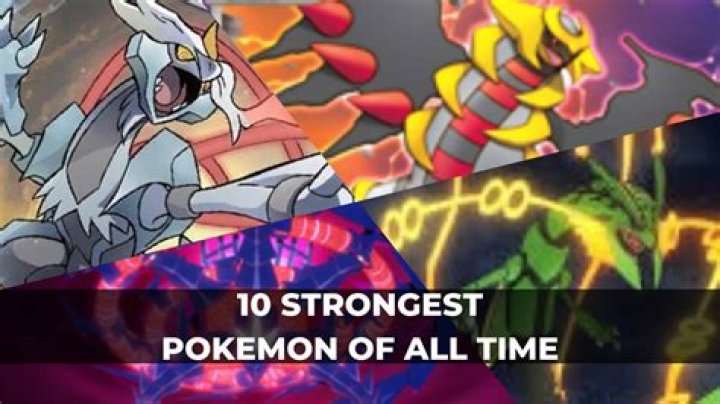 10 Strongest Pokemon of All Time (By Strength) Knowledge and brain activity with fun!!