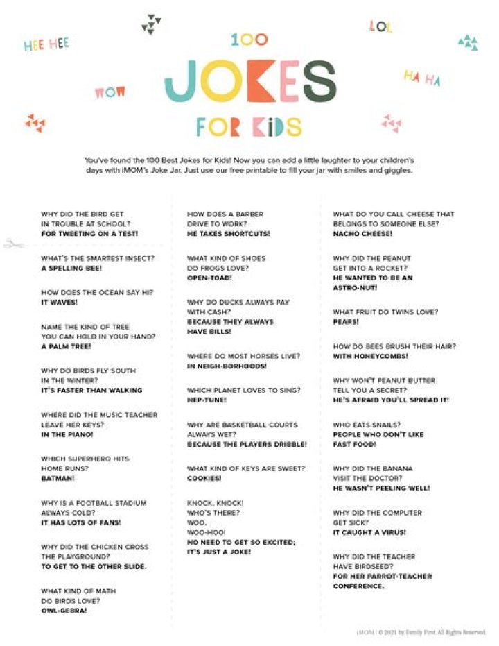 100 Funny Jokes to Tell Your Friends (List)