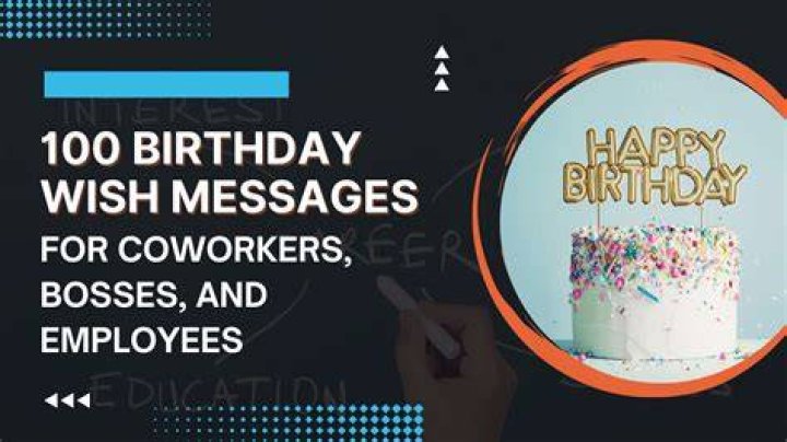 100 Happy Birthday Coworker Birthday Wishes For Colleague