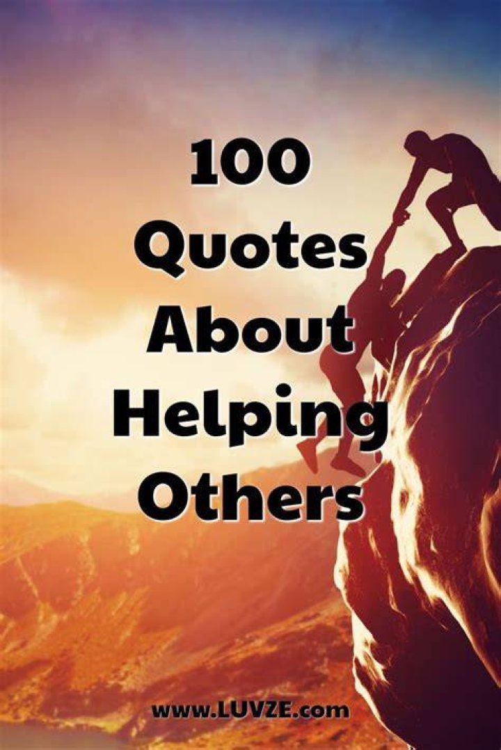 100 Inspirational Quotes About Helping Others