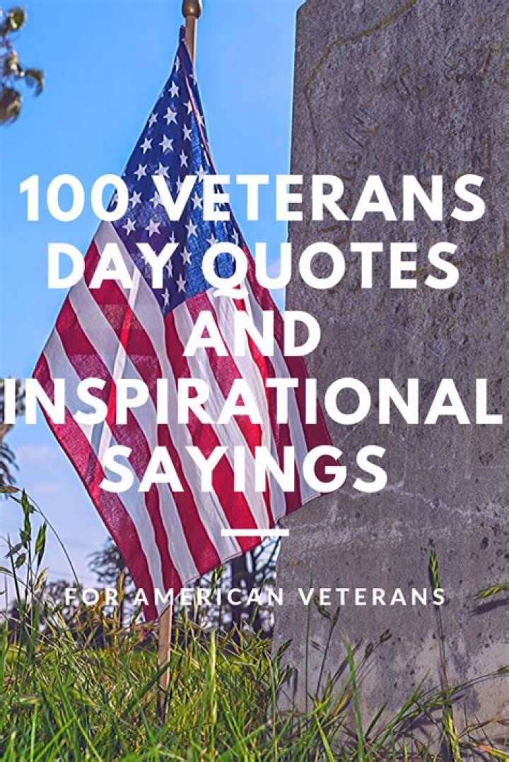 100 Veterans Day Quotes And Inspirational Sayings for American Veterans PinReview