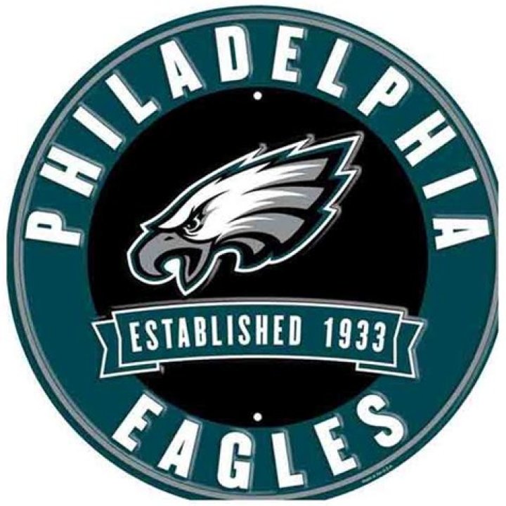 12 Diameter Philadelphia Eagles Officially Licensed Pro Football Sign