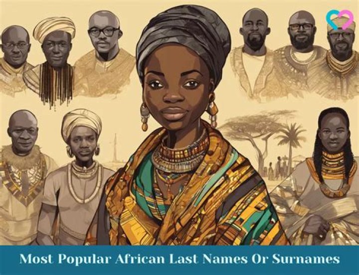 120 most popular african last names or surnames Artofit