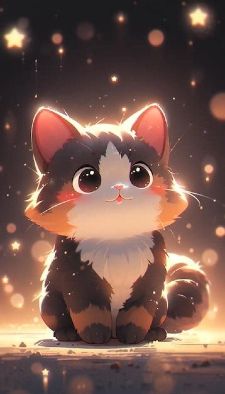🔥 [40+] Cute Anime Cat Wallpapers WallpaperSafari