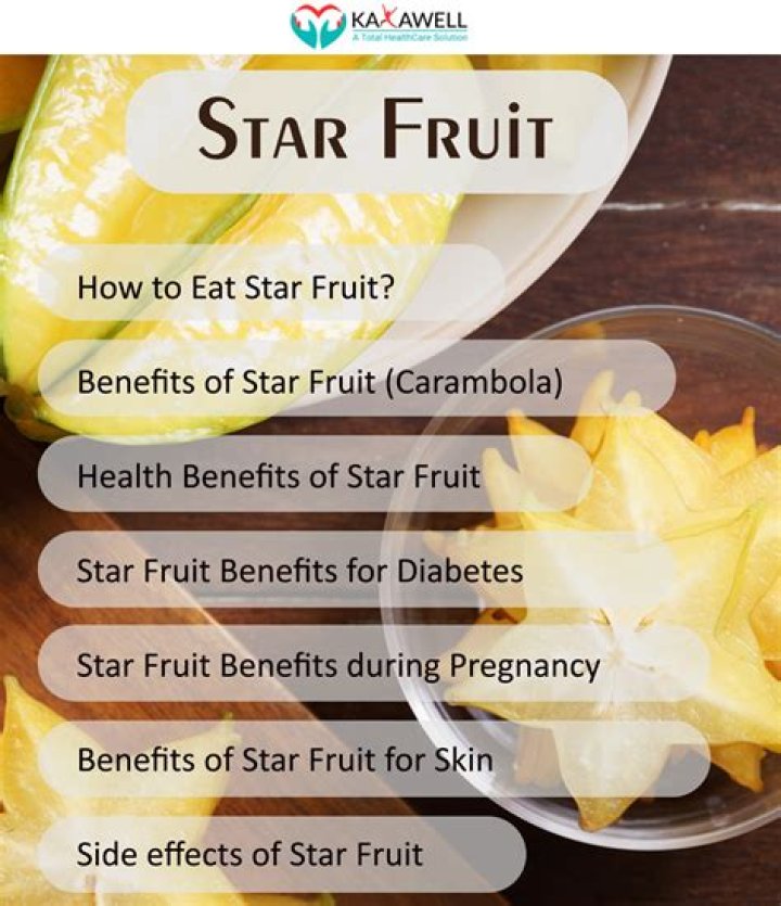 13 Health Benefits of Starfruits CUREBUZZ