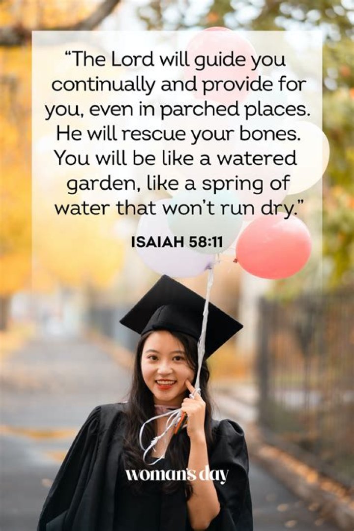 15 Best Graduation Bible Verses For Encouraging New Graduates ACS Technologies