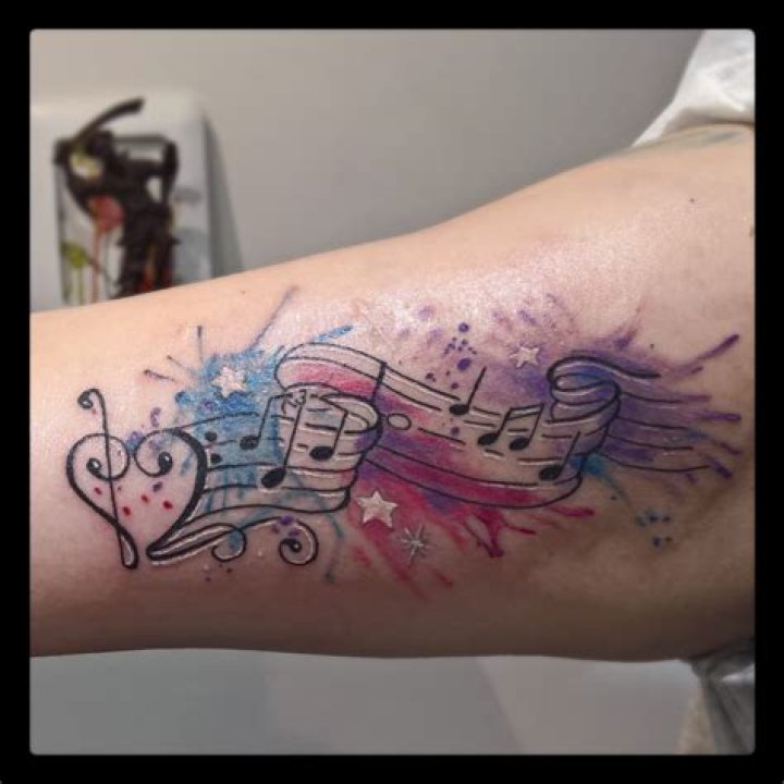 15+ Music Note Tattoo Designs, Ideas Design Trends Premium PSD, Vector Downloads