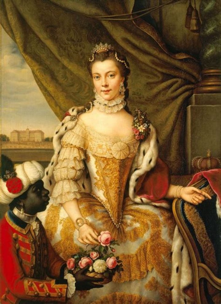 1765 or 1761 Queen Charlotte, when Princess Sophie Charlotte of
