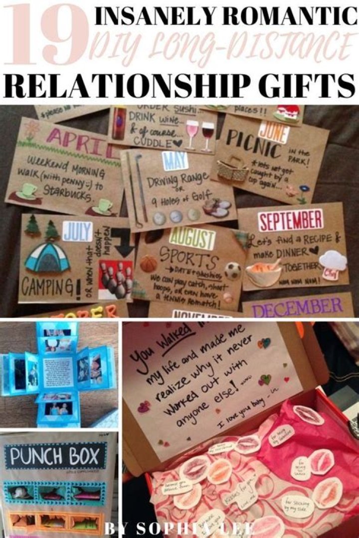 19 DIY Gifts For Long Distance Boyfriend That Show You Care By Sophia Lee