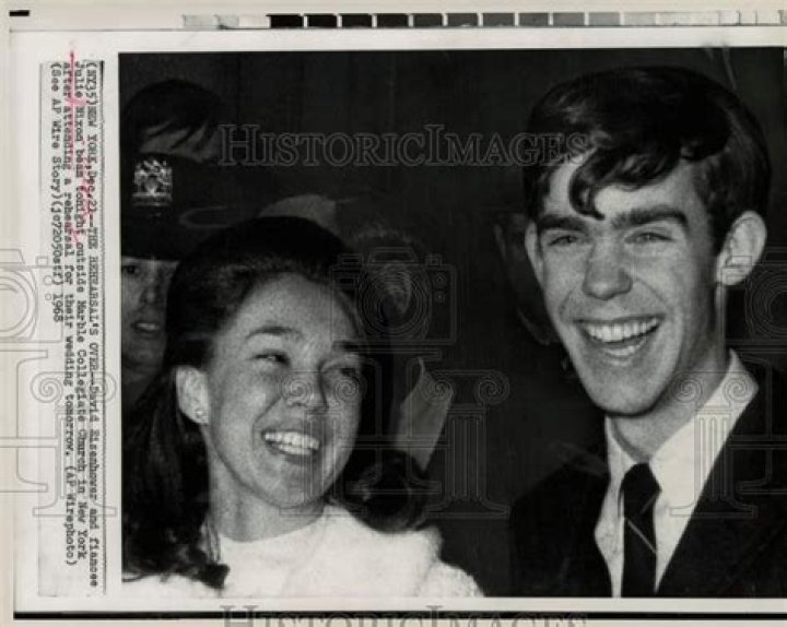 1968 Press Photo David Eisenhower Julie Nixon Historic Images