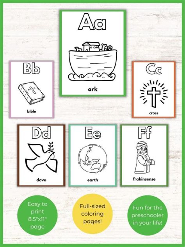 2 Sets of ABC Bible Verses For Children 52 Excellent Scripture Statements