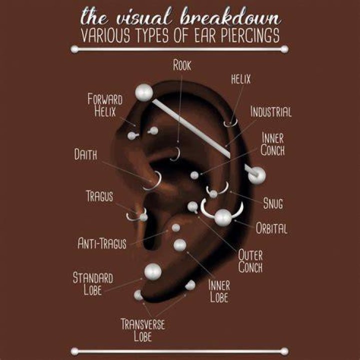 20 Best Types of Ear Piercings Styles, Pain Chart & Costs (2021 Guide)