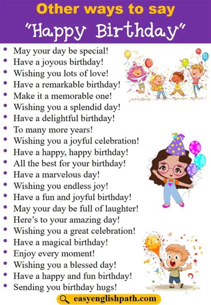 20 Ways to Say Happy Birthday to a Male Friend &raquo;
