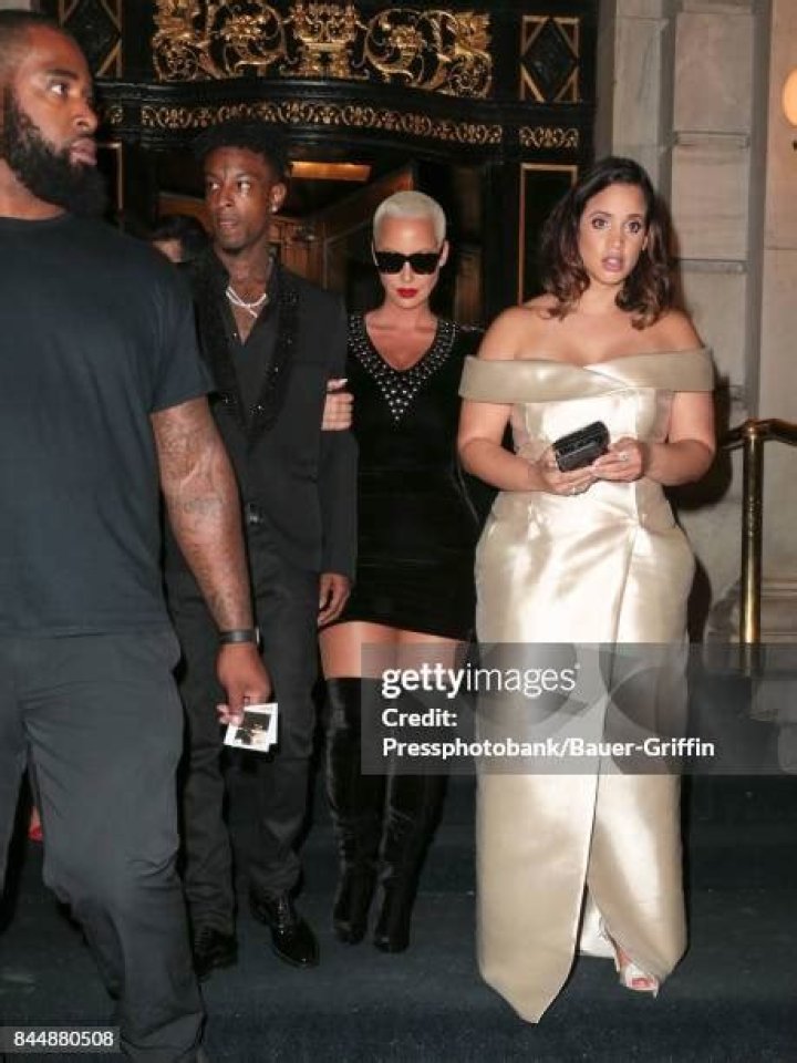 21 Savage Amber Rose and I are 'cool as a motherfka'