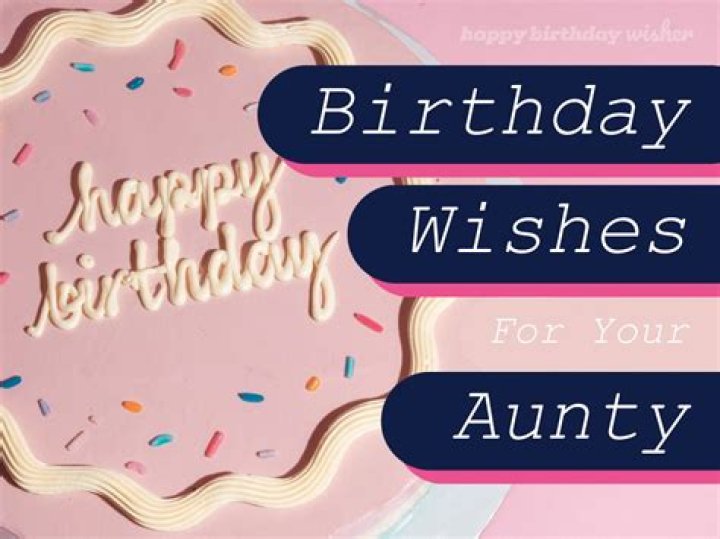 26 Lovely Aunty Birthday Wishes For Dear Aunt Wish Me On