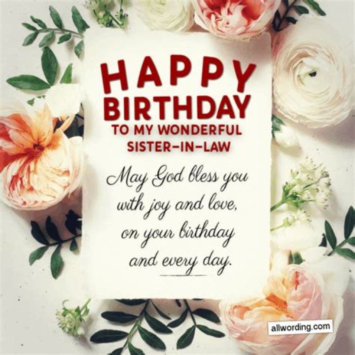 27 Sister In Law Birthday Wishes Images Wish Me On