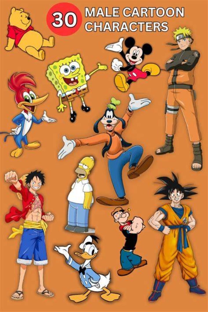 30+ Ide Cartoon Characters Male Sky Larking Knits