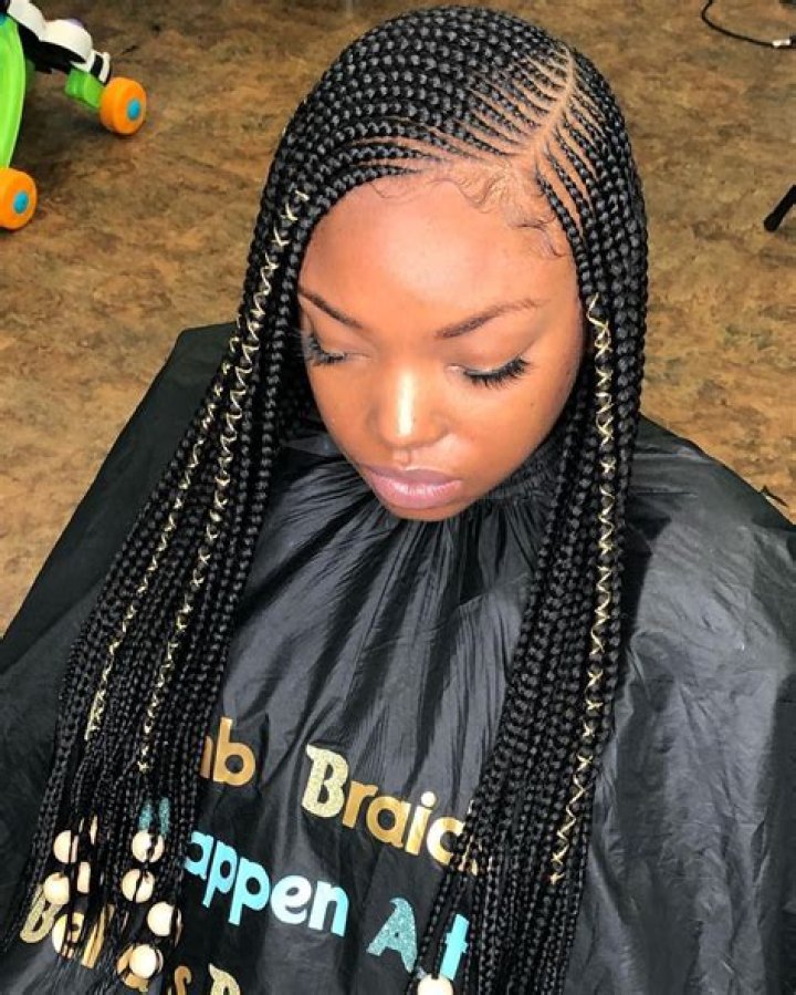 30+ Medium Side Part Tribal Braids HiramClarice