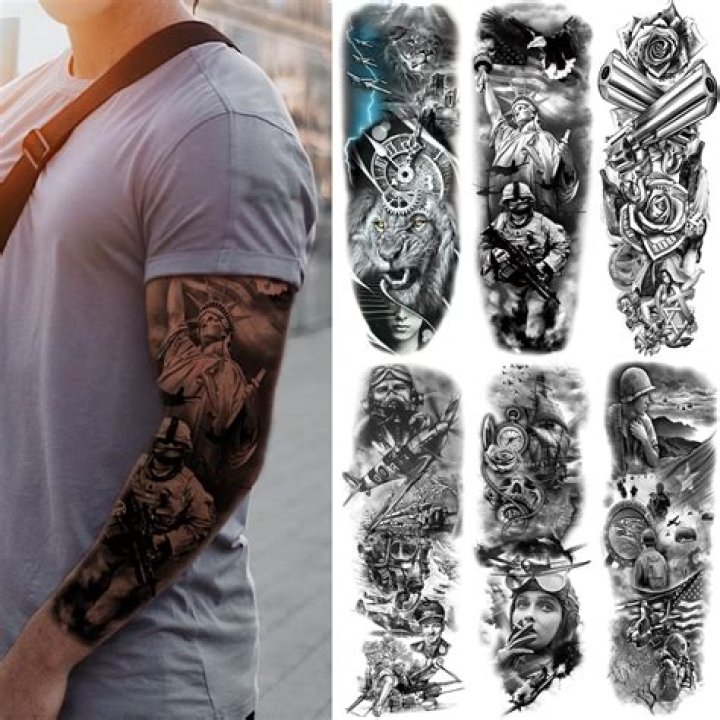36+ Arm Sleeve Tattoo With Clock