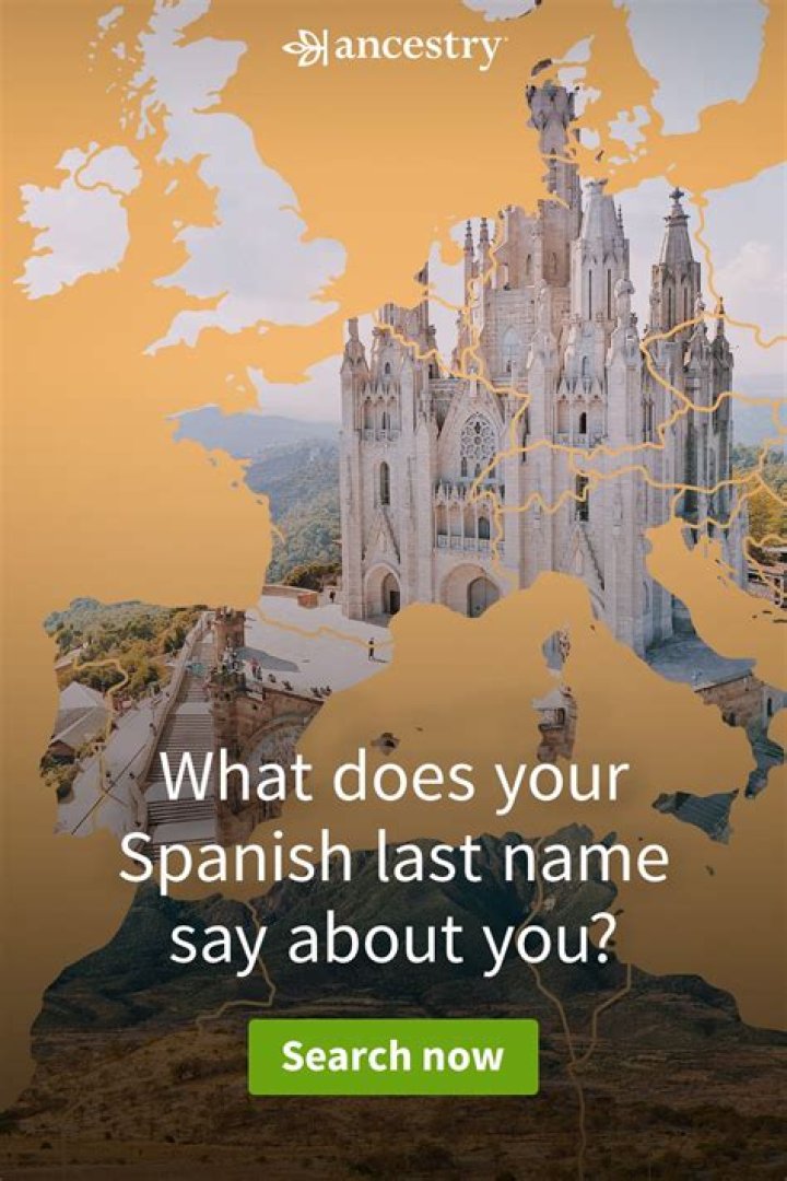 4 Types of Spanish Surnames Which One Is Yours in 2020 Learning spanish, Spanish last names