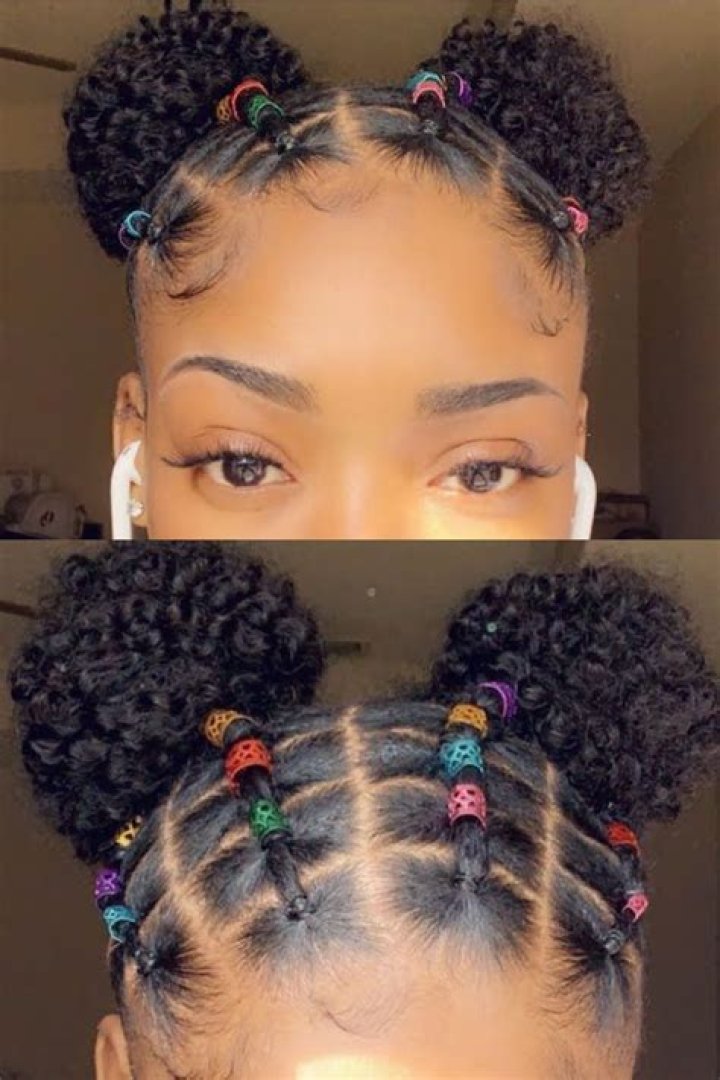 40 Easy Rubber Band Hairstyles on Natural Hair To Try Next Coils and