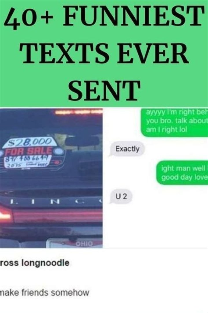 40 Funniest Text Messages Of All Time