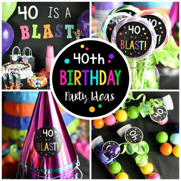 40th Birthday PartyThrow a 40 Is a Blast Party!