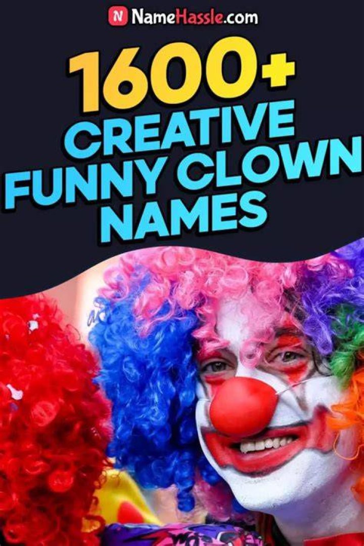 4200+ Best Clown Names Ideas for Male and Female