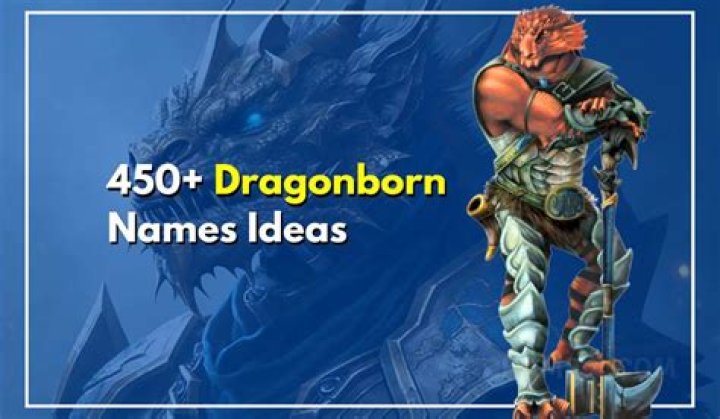 450 Best Creative Dragonborn Names