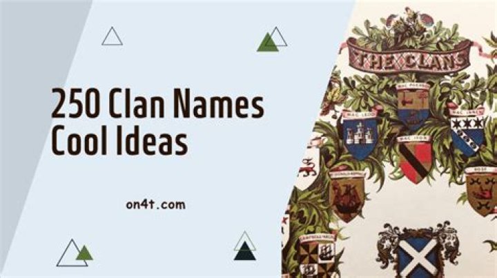 50+ Cool Clan Names for the 2023