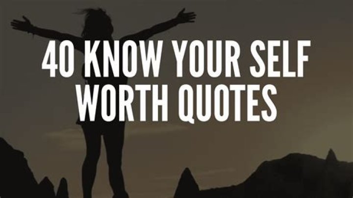 50 Inspirational Self Worth Quotes