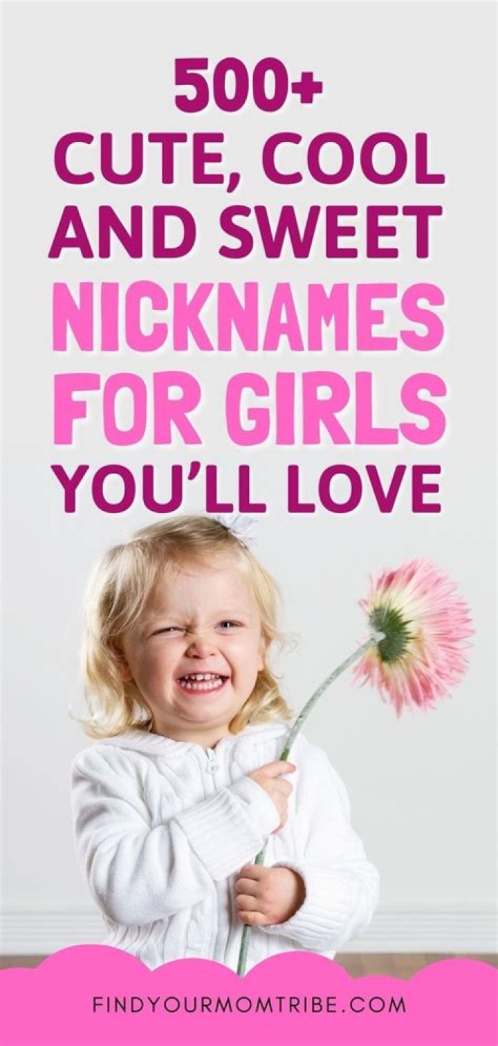 500+ Cute, Cool, And Sweet Nicknames For Girls You’ll Love in 2021 Nicknames for girls, Cool
