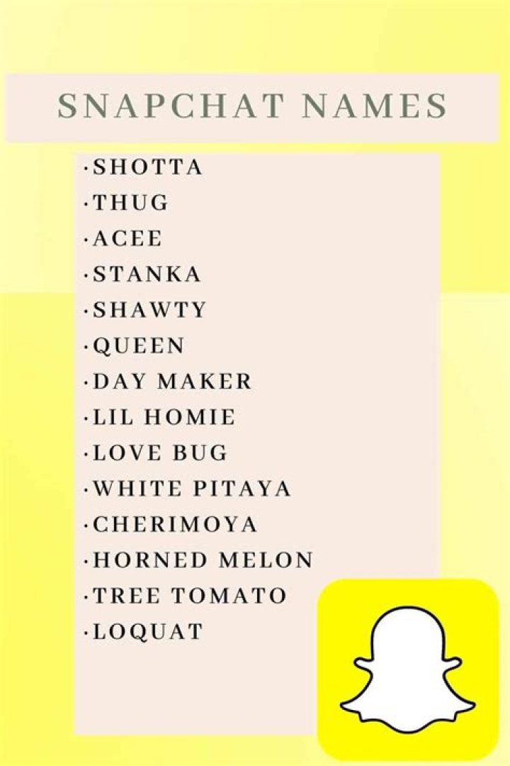 500+ unique and funny Snapchat username ideas Kids n Clicks