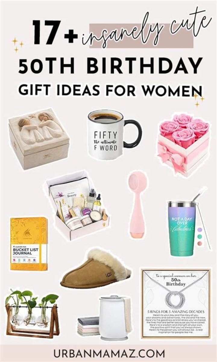 50th Birthday Gift Ideas For Female health