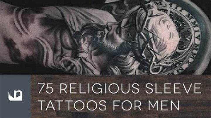 75 Religious Sleeve Tattoos For Men Divine Spirit Designs