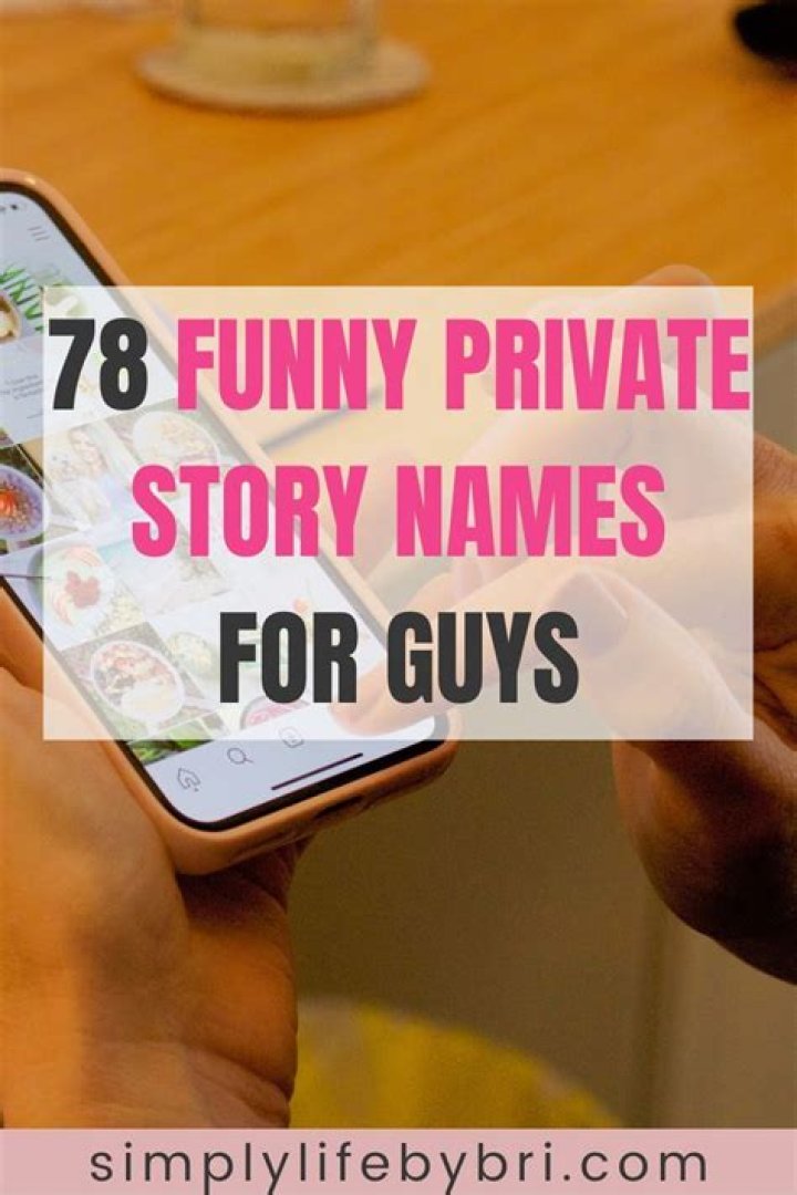 80 Creative Private Story Names for Snapchat (Original Ideas)