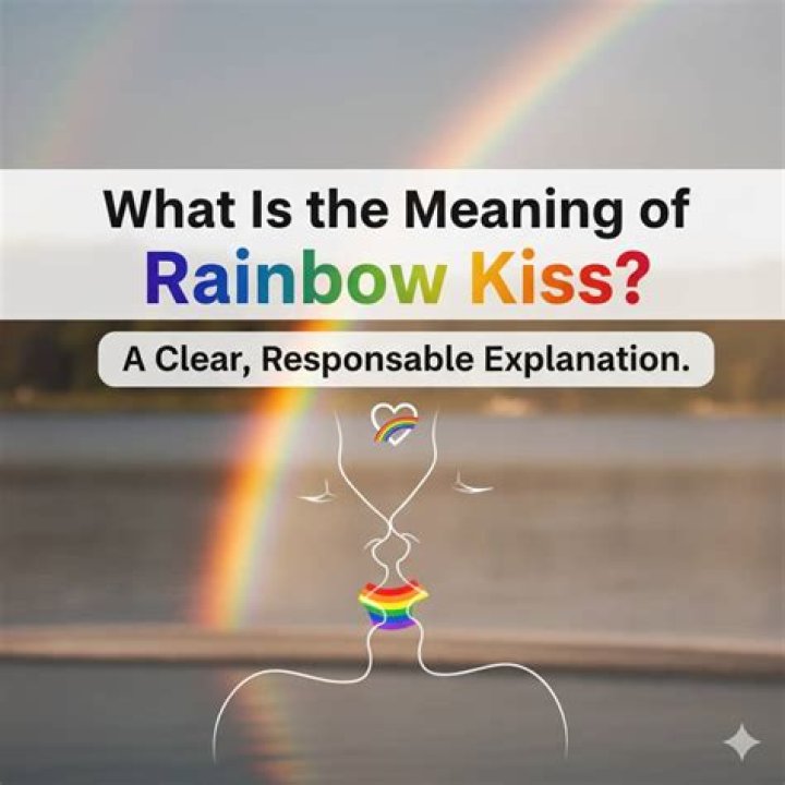 A Rainbow Kiss Properly Defined Naija Super Fans