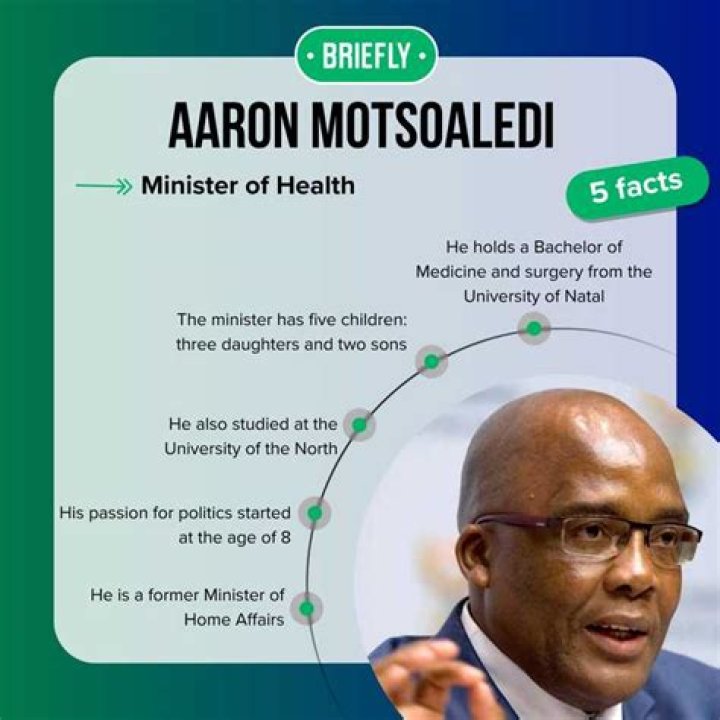 Aaron Motsoaledi bio age, daughter, wife, Education, qualifications
