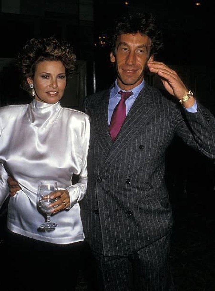 Actress Raquel Welch and husband Andre Weinfeld attend the First