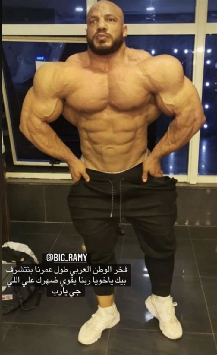 After Being Silent, Big Ramy Reveals Incredible Physique