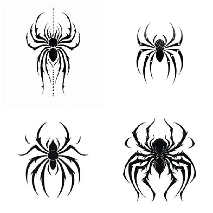 Aggregate 80+ spider tattoo stencil in.cdgdbentre