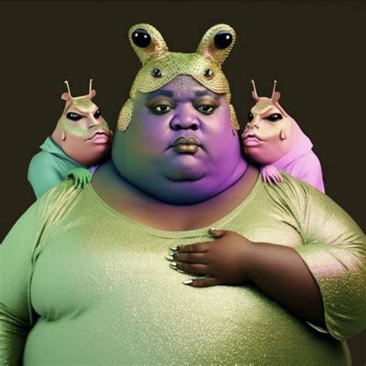 AI Artists Are Creating Fat, Black SciFi Characters