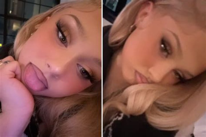Alabama Barker, 17, flips off the camera in new video with dad Travis