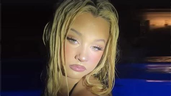 Alabama Barker, 17, takes dip in the pool of dad Travis' 8M LA mansion